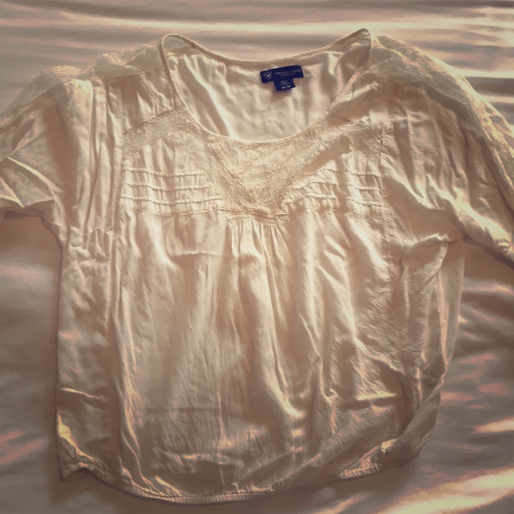 American Eagle peasant blouse